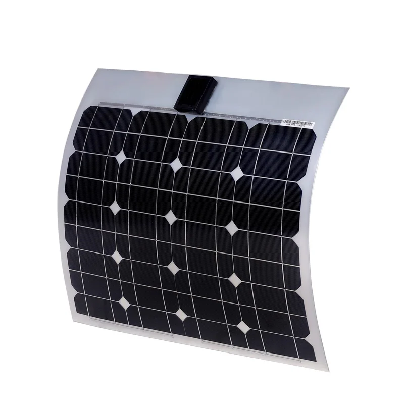 

35W 18V Flexible Solar Panel Monocrystalline Silicon Solar Panels China For 12V battery Small painel solar Portable Solar Panels