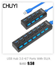 CHUYI мульти usb-хаб Симпатичный Самолет дизайн USB разветвитель 4 порта USB 2,0 концентратор Jet Airliner usb-хаб адаптер для ПК Аксессуары для ноутбуков