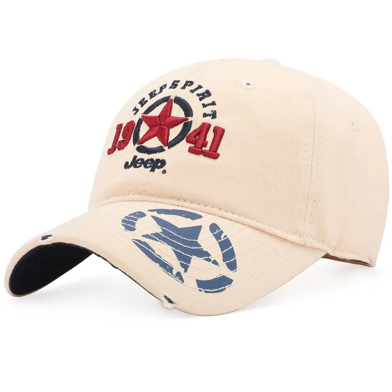 Оригинальная бейсбольная кепка JEEP SPIRIT, мужские кепки унисекс, шапка для папы, шапка с надписью из чистого хлопка, уличная Регулируемая уличная Кепка s gorra hombre