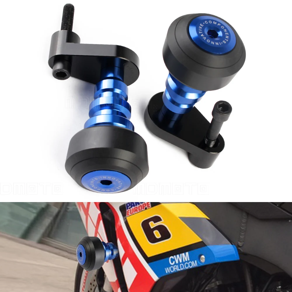 CNC Aluminum Left&Right Motorcycle Frame Slider Anti Crash Pads