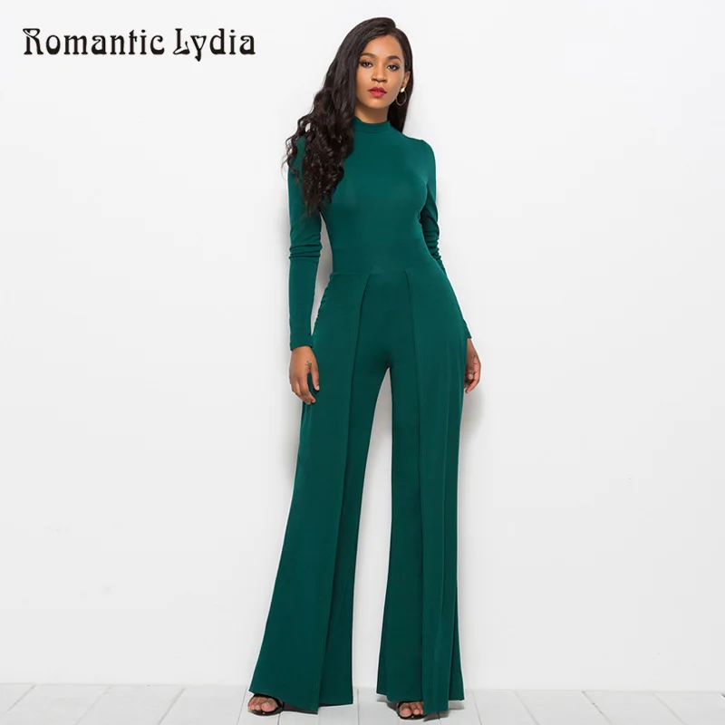 Rompers Womens Jumpsuit Romper Autumn Elegant Women Winter Jumpsuits ...