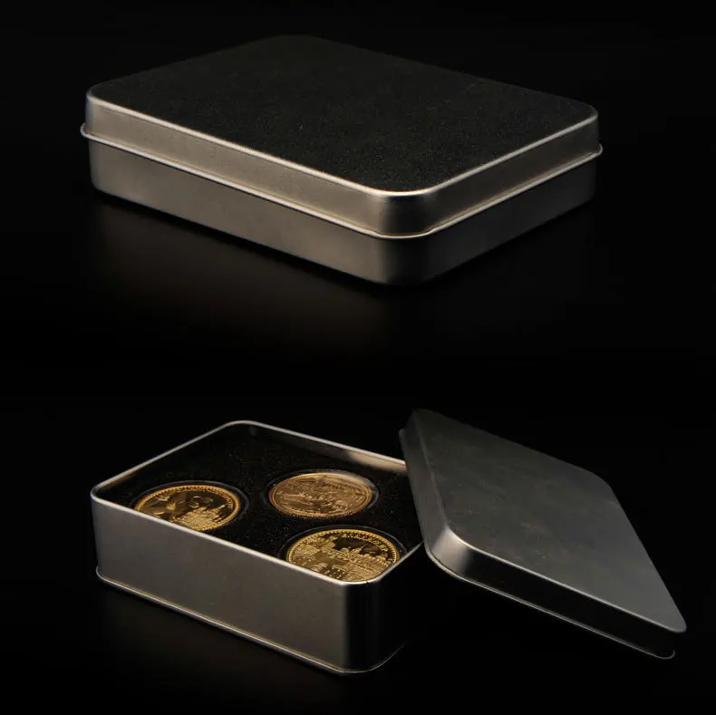 2015 Free Shipping Aluminum Alloy Eco Friendly and Folding Coin Box for