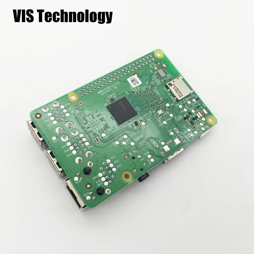Оригинальный Raspberry PI 3 Model B 1 Гб LPDDR2 BCM2837 четырехъядерный Ras PI3 3B с Wi Fi и Bluetooth RS Версия