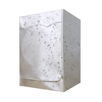 

Washing Machine Washer Dryer Cover Silver Coating Oxford Cloth Water&dust Proof