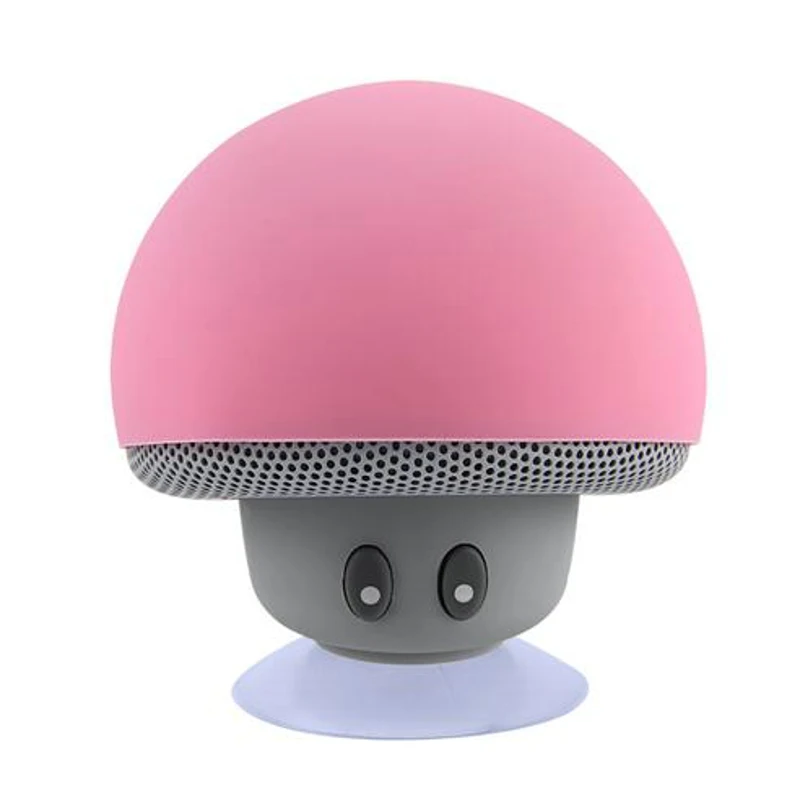 Беспроводной мини динамик в форме гриба Bluetooth 4 1 mp3 плеер с микрофоном портативный