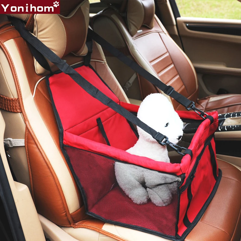 

Car Bag for Dog Breathable Car Seat Pad Safe Pet Dog Car Seat Cover Hammock Carry House Cat Puppy Bag Car Travel Basket Carrier