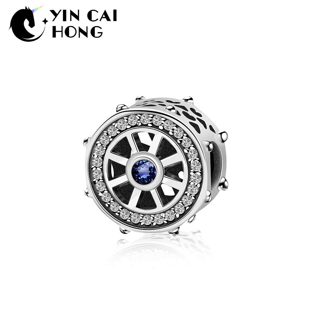 

YCH Girl Mix Charms Beads Serve Authentic 925 Silver Bracelet Charms Sterling Silver Jewelry For Women Original Gifts