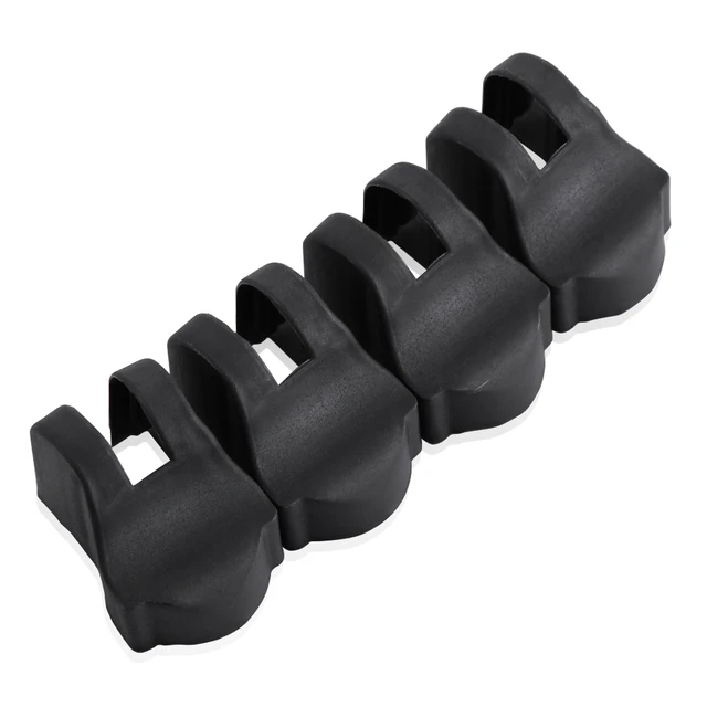 Cubierta de protección para el brazo de control de la puerta del coche, para Hyundai SOLARIS Sonata 8, Verna, Elantra, 4 unids/lote Cubierta de protección para el brazo de control de la puerta del coche, para Hyundai SOLARIS Sonata 8, Verna, Elantra, 4 unids/lote