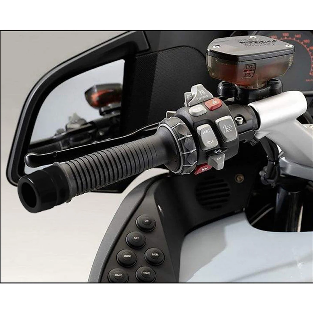 1 Pair Hand Grips for BMW F650GS F800GS R1200GS RT1200 Throttle Handle Bar Grips Motorcycle Handlebar Grips