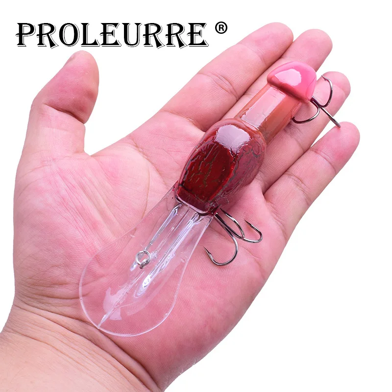Proleurre 14 سنتيمتر 27g عيد الحب هدية كبيرة أسماك الغوص العميق ديك حشرجة أسماك Crankbait الصيد إغراء الصلب الاصطناعي الطعم