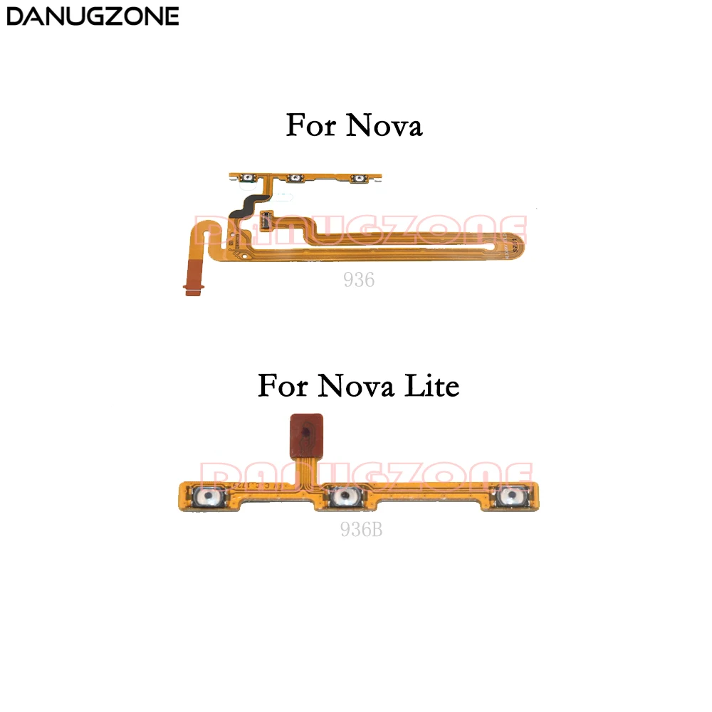 

Power Button Switch Volume Button Mute On / Off Flex Cable For Huawei Nova Lite