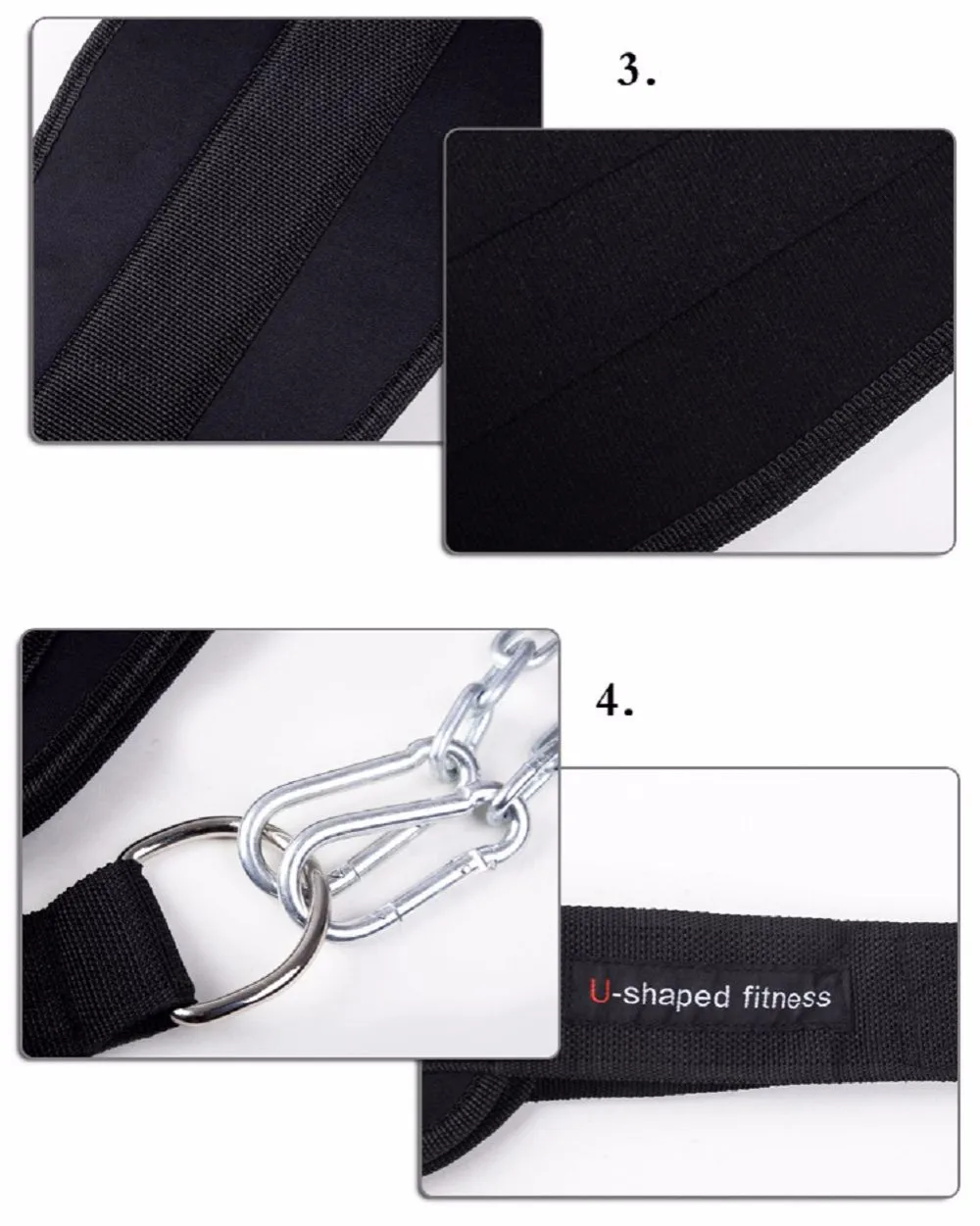 Fitness Weight Lifting Belt Adjustable Waist Strength Training