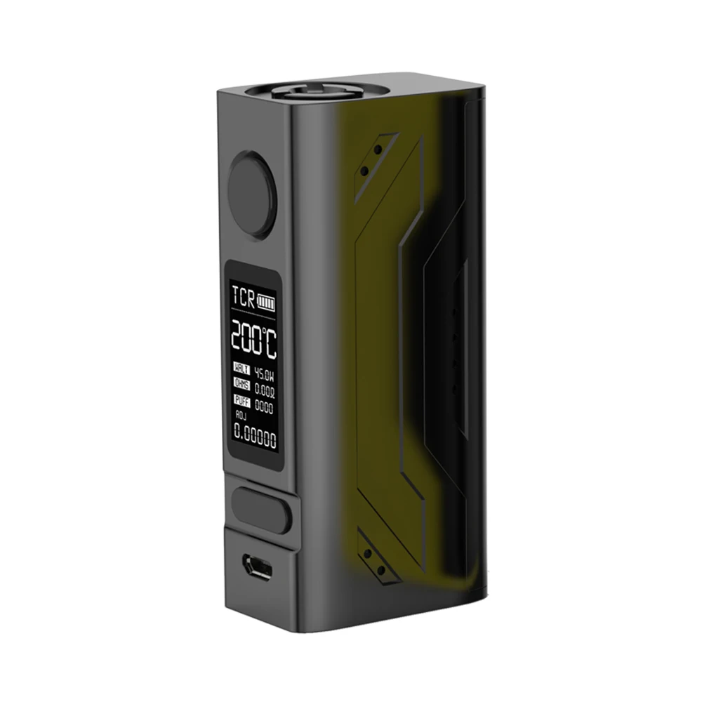 Smoant Battlestar Mini 80 Вт TC бокс мод с максимальным выходом 80 Вт 0,96 дюймов Большой светодиодный экран электронная сигарета Vape мод электронная сигарета - Цвет: Black