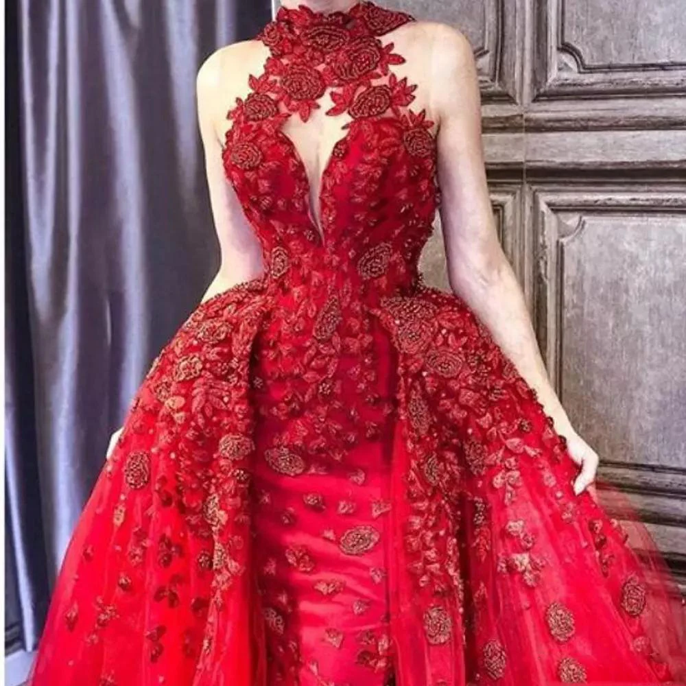 glamorous-red-detachable-train-evening-dresses-high-neck-appliques-beaded-red-carpet-dress-saudi-arabic-dubai-celebrity-prom-gown