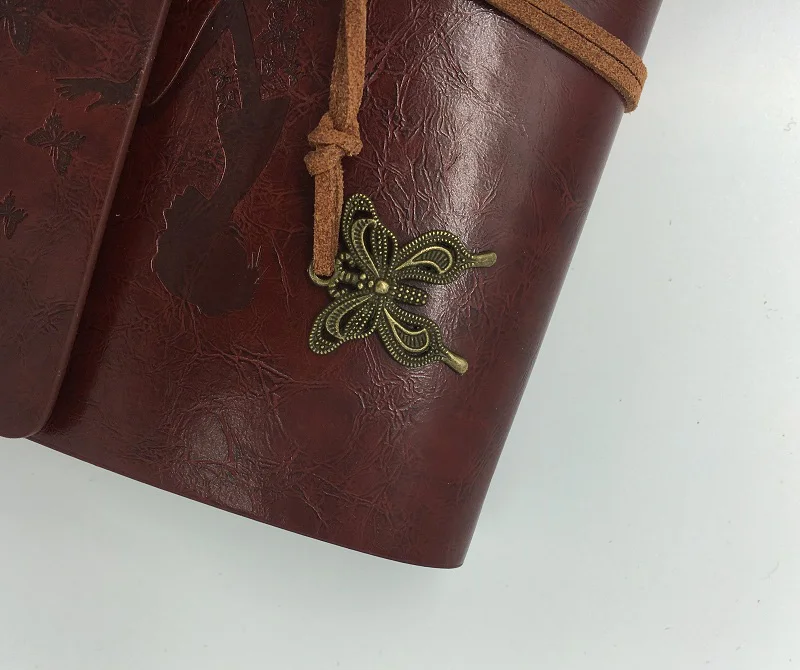 RuiZe журнал путешествий; Записная книжка A6 винтажные кожаные альбом для зарисовок blank craft Бумага Дневник для путешественников записная