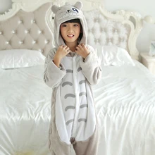 Crianças Kigurumi Pijama gato Dos Desenhos Animados Meninas Meninos Crianças Traje Sleepwear Macacão infantil Anime Onesie Animal4 6 8 10 12 ano