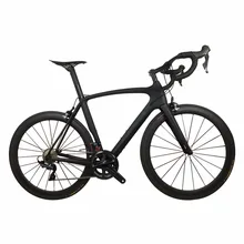2018 Chinese Factory Carbon Road Complete Bike Aero Racing Carbon Bicycle with R8000 Groupset Complete Bicycle