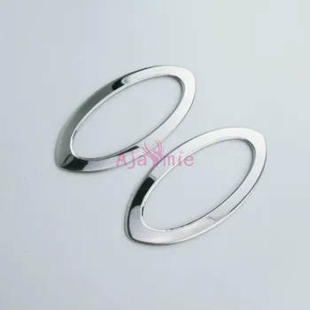 

Side Lamp Cover Bumper Trim 2011-2013 2014-2016 2017 Stainless Steel 2 pcs Chrome Car Styling For Nissan Juke Accessories