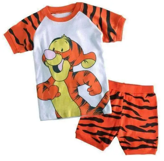 

Summer Kids Clothes Baby Boys Girls Clothing Short Sleeve Costume Cotton Pajamas PJS Children Nightdress Pyjamas Pijamas