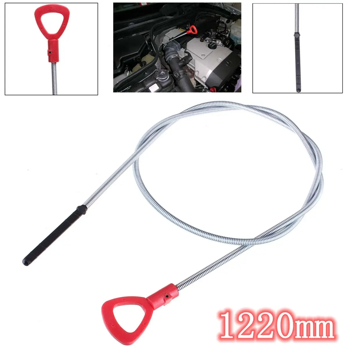 Car Motorcycle Transmission Fluid Dipstick Repair Tool 1220mm for