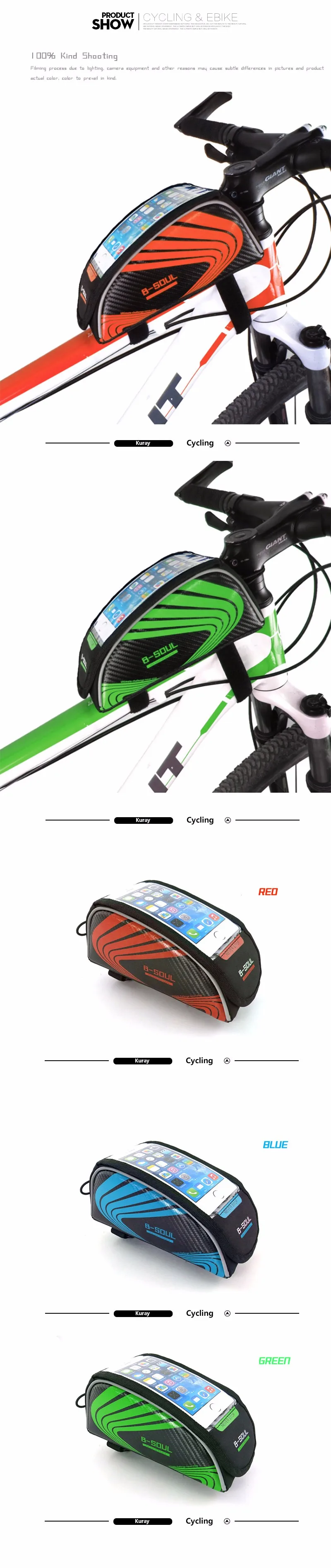 Grosshandel Wasserdicht Reflektierende Fahrrad Fronttasche Radfahren Mtb Fahrrad Rennrad Rahmen 5 5 Handytasche Fahrrad Zubehor Kostenloser Versand Von Hlq1027 9 72 Auf De Dhgate Com Dhgate