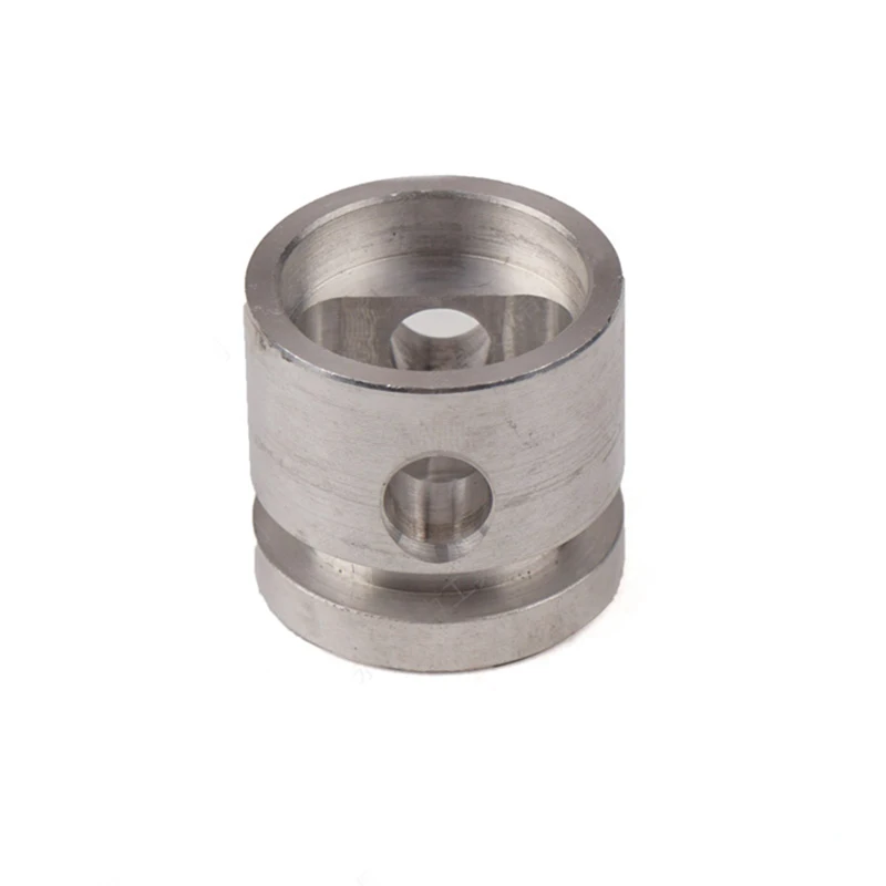 Silver Tone Aluminum Electric Hammer Drill Piston for Bosch GBH5 38, Impact drill piston