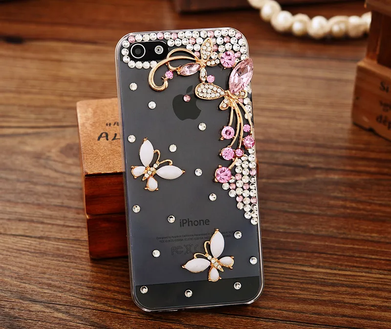 Luxury-Flower-Rhinestone-Clear-Crystal-PC-Phone-Case-For-Xiaomi-redmi-Note-4-4X-Pro-redmi (1)