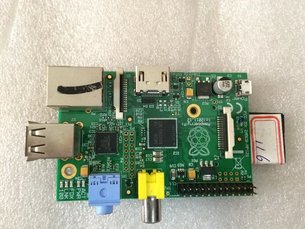 Raspberry Pi Модель B 1GB BCM2836 четырехъядерный с картой памяти 8G