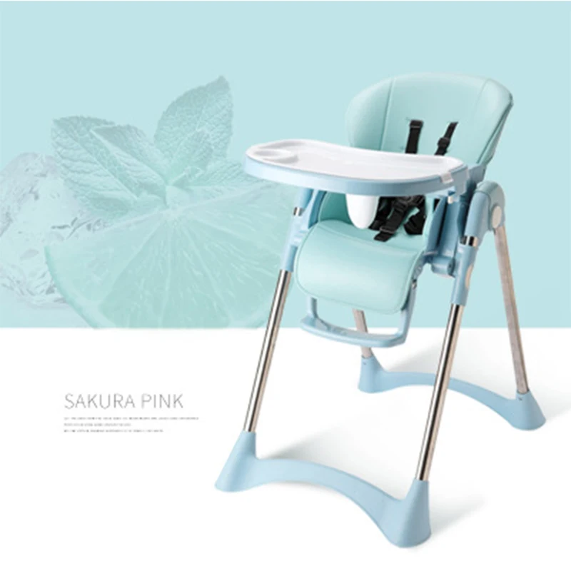 Аутентичное портативное детское сиденье детский обеденный стол многофункциональный регулируемый складной высокий стульчик игрушки для ребенка