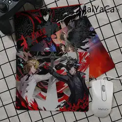 MaiYaCa винтажный крутой persona 5 Резиновая мышь прочный коврик для мыши на стол аниме мягкий резиновый профессиональный игровой коврик для мыши