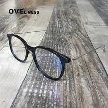 Оптические очки кадр Женщины рецепта очков рамки для мужчин компьютер близорукость очки прозрачные очки Очки очки