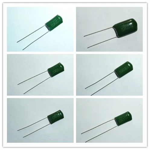 

10pcs 1000V 3A102 3A152 3A182 3A222 3A272 3A332 3A392 3A472 3A562 3A682 3A822 3A103 J 5% Mylar Polyester Film capacitor