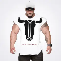 Новый Фитнес спортивная рубашка Для мужчин Rashgard Для мужчин s быстросохнущая Fit Для мужчин работает рубашка Crossfit T рубашка Gym Спорт Топ