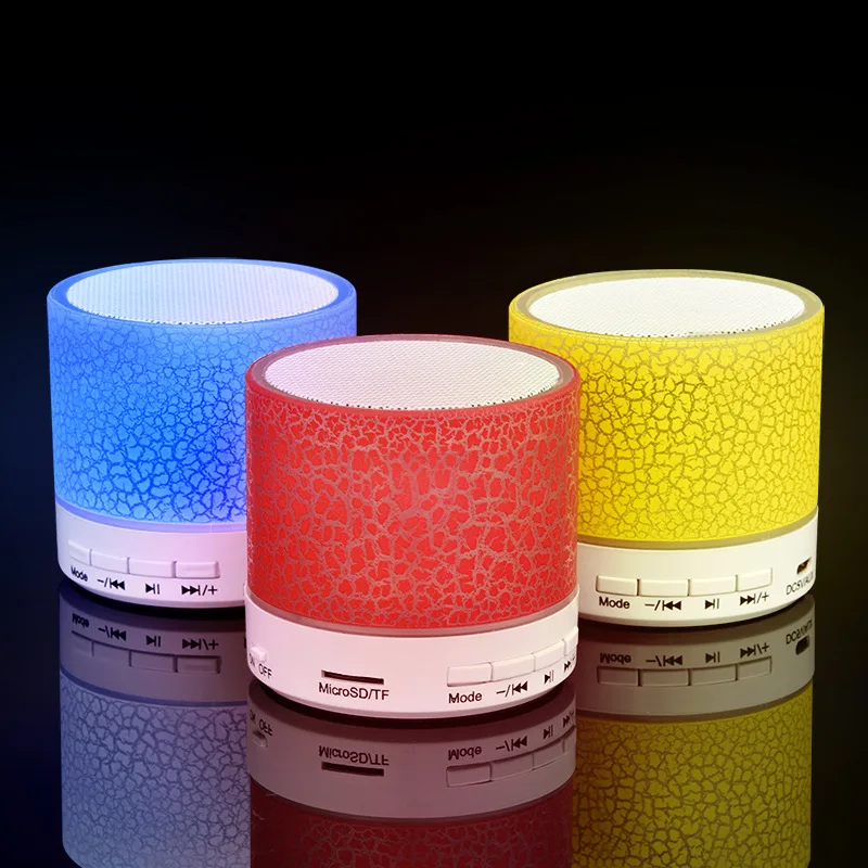 

Rechargeable Mini Bluetooth Speaker Portable Music MP3 Speaker Audio TF USB AUX Stereo Sound Speaker For IOS Android Phone
