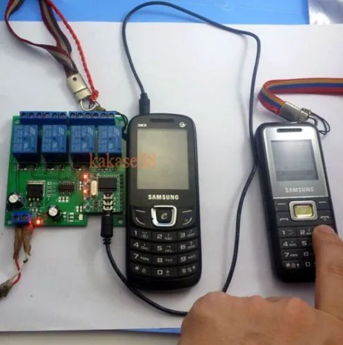 DC 12 В 4CH MT8870 DTMF релейный телефонный декодер голоса модуль дистанционного управления