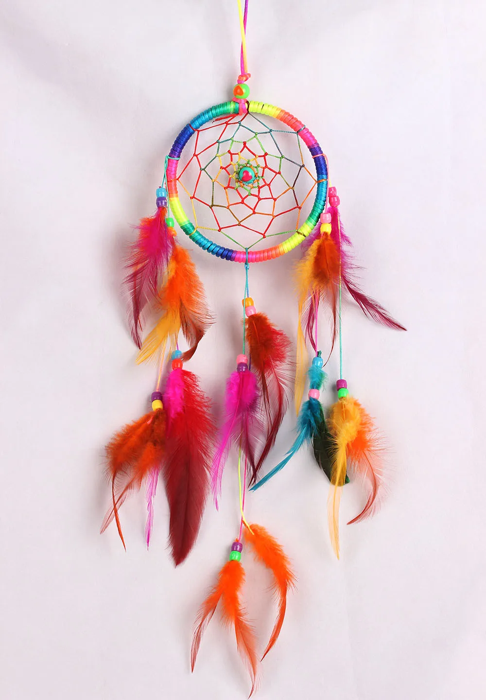 Dreamcatcher Handmade Dream Catcher Net With Feathers Colorful Spider