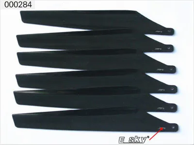 

Esky E-sky 000284 Plastic Blade B 2.4GHz Helicopter 300 Series HUNTER 000053 Rc Spare Part Parts Accessories