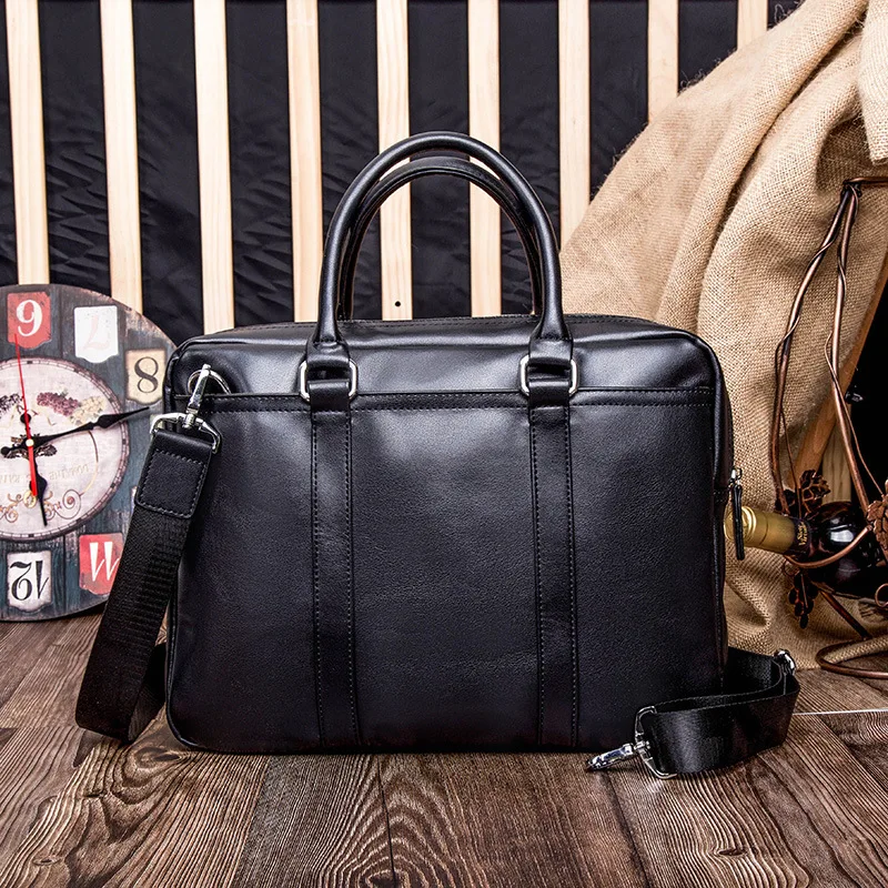

New Handbag Business Bag Cortex Fashion Youth One Shoulder Slant Bag Korean Men's Briefcase Trend