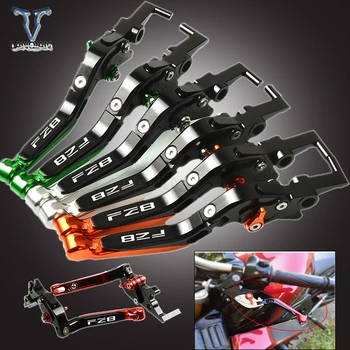 

CNC Motorcycle Adjustable Folding Extendable Brake Clutch Levers For Yamaha FZ8 FZ-8 2011 2012 2013 2014 2015 have FZ8 LOGO