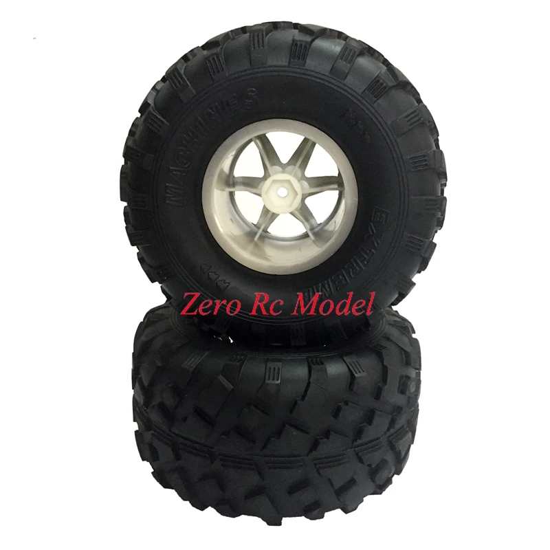 Резиновая шина 2 дюйма с пластиковым ободом колеса для автомобиля 1/8 Bigfoot Monster|tire