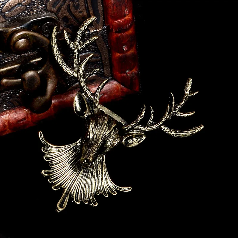 1 шт. брошь в виде головы оленя|head brooch|brooch fashionfashion brooch |