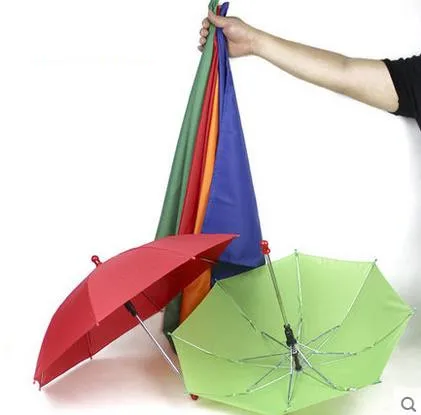 

Silk To Four Umbrellas - Magic Trick,Fun Magic,Party Trick,Props,Illusions,Classic Magic Toys,Magician Gadget,Gimmick