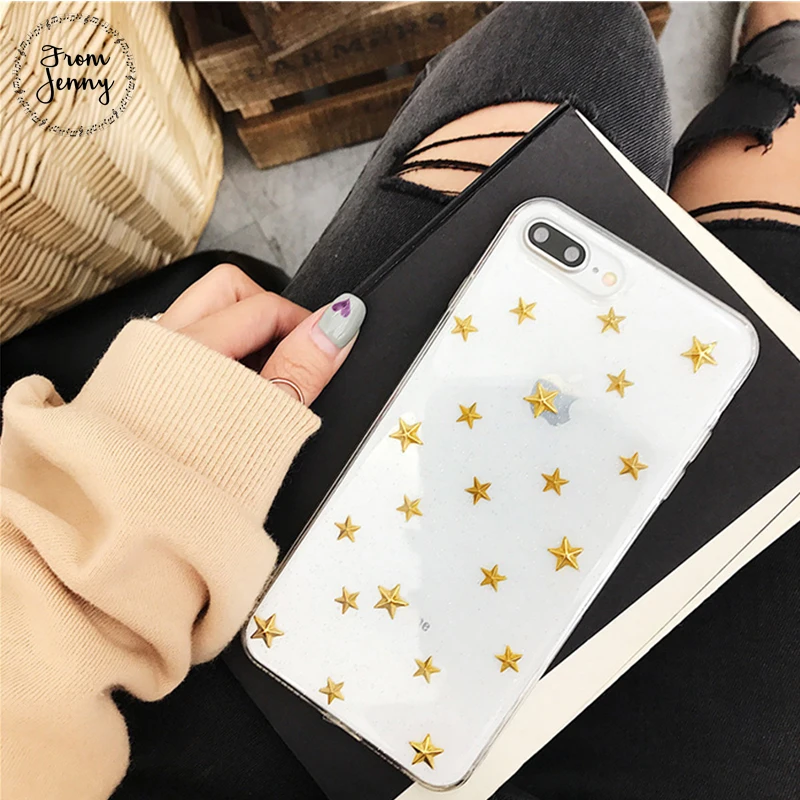 

From Jenny Case for Apple iPhone 6 6s Plus for iPhone7 7Plus 8 8plus X Stars Tpu case Free Shipping