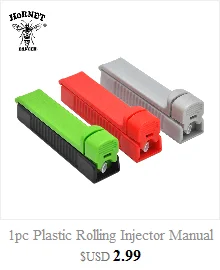 HORNET опасный пластмассовый прокатный инжектор ручной однотрубный табачный ролик сигаретница портативный Прокатный Станок