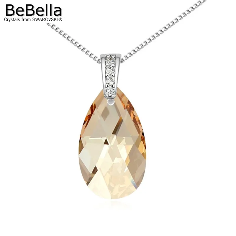 BeBella подвеска в форме груши ожерелье сделано с австрийскими кристаллами от Swarovski