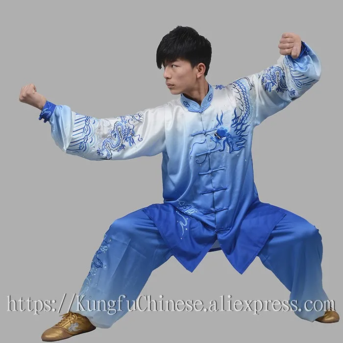 Китайская одежда Tai chi костюм для боевых искусств taiji ушу форма кунг фу наряд