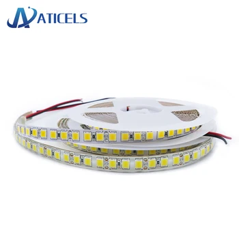 

DC12V LED strip SMD 5054 5M 600LEDs High Brightness Flexible LED Strip Light SMD 5050 RGB Cold White / Warm white