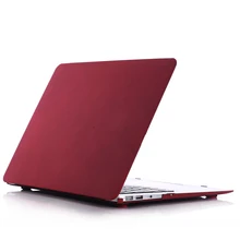 Gefrostet Matte Hard Cover Fall für Apple MacBook Air 11 “13” MacBook 12 “Pro Mit Retina 12” 13 “15”