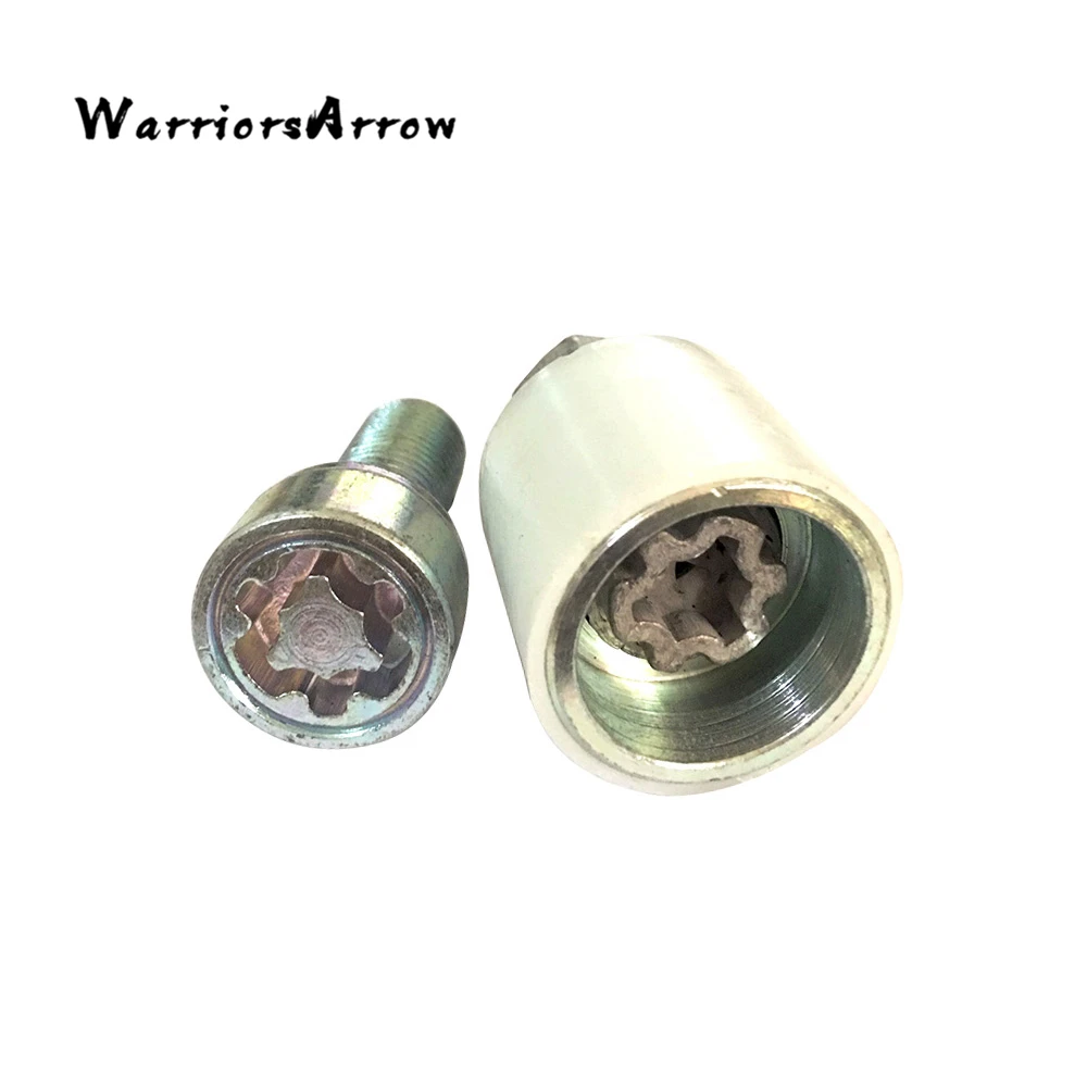 WarriorsArrow x2 ограничитель угла поворота колес Анти кражи винт наконечник болт & ключ