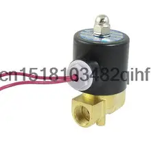 AC 380 В 2 Порты и разъёмы 2 Way 3/" PT внутренняя резьба Пневматический Электрический электромагнитный клапан